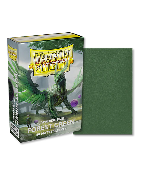 Protectores Dragon Shield Matte Small - Forest Green (x60) 