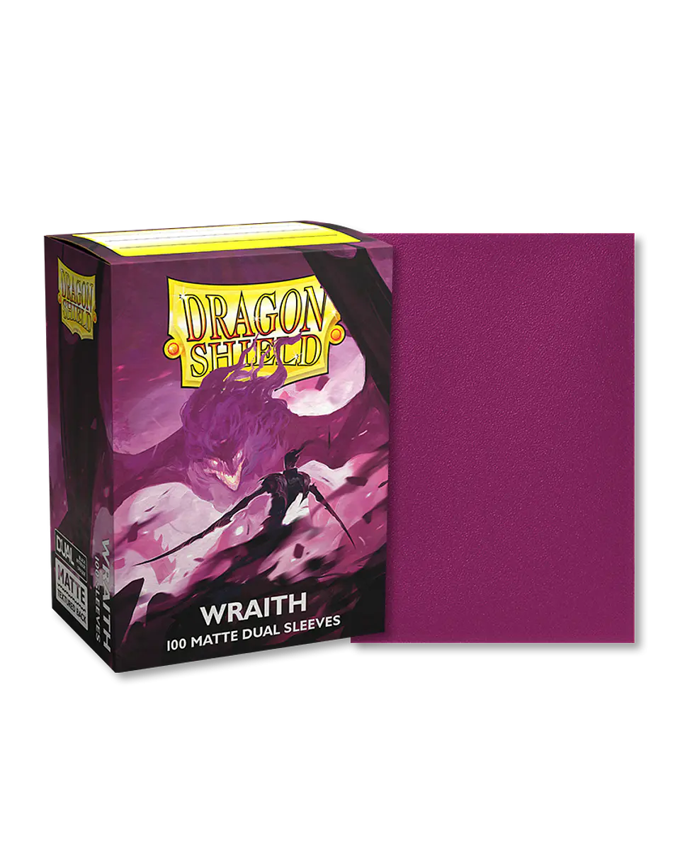 Protectores Dragon Shield Matte Dual - Wraith (x100)  1