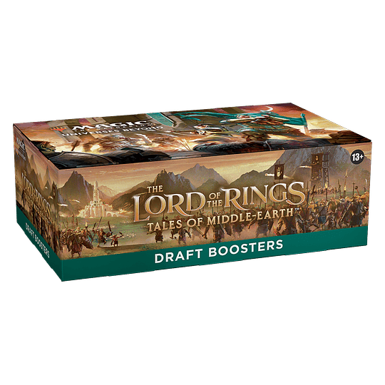 Lord of the Rings: Tales of Middle Earth - Draft Booster Box (Inglés) 