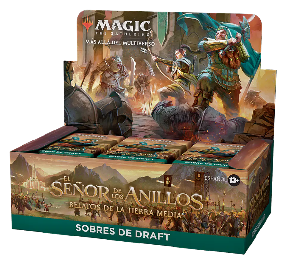Caja de Sobres Draft - El Señor de los Anillos Relatos de la edad Media 1
