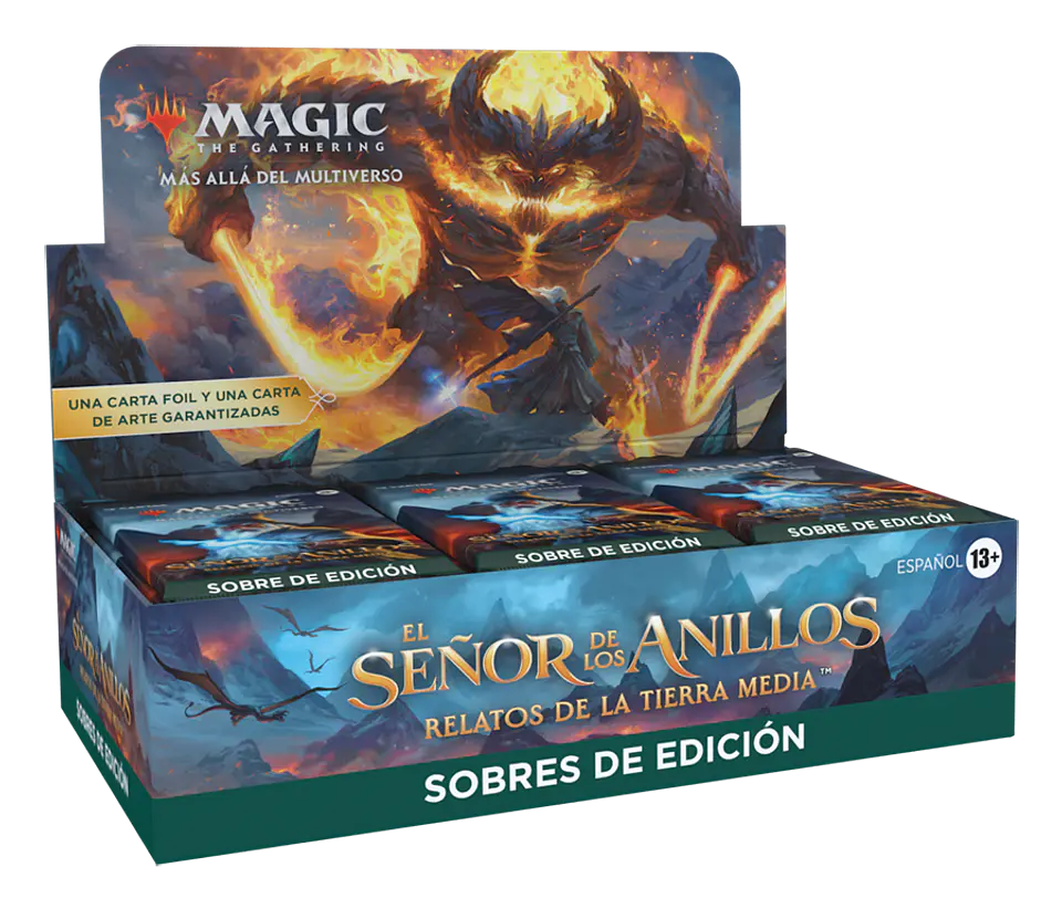 Caja Sobres de Edición - El Señor de Los Anillos Relatos de la Tierra Media 1