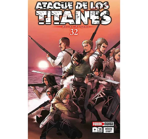 Ataque De Los Titanes N°32 - Panini 