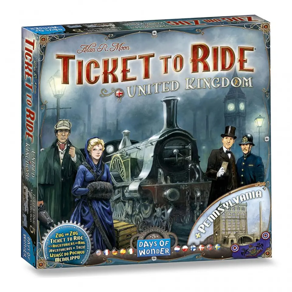 Aventureros al Tren (Ticket to Ride): Reino Unido y Pennsylvania (Español)  1