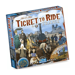 Aventureros al Tren (Ticket to Ride): Francia + El Viejo Oeste (Español) 