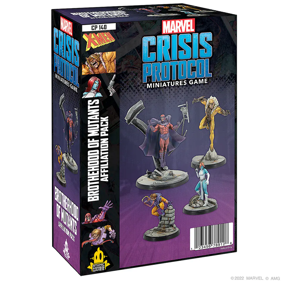 Marvel Crisis Protocol: Brotherhood of Mutants  1