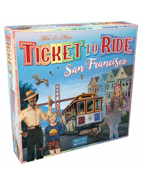 Aventureros al Tren (Ticket to Ride): San Francisco (Español) 
