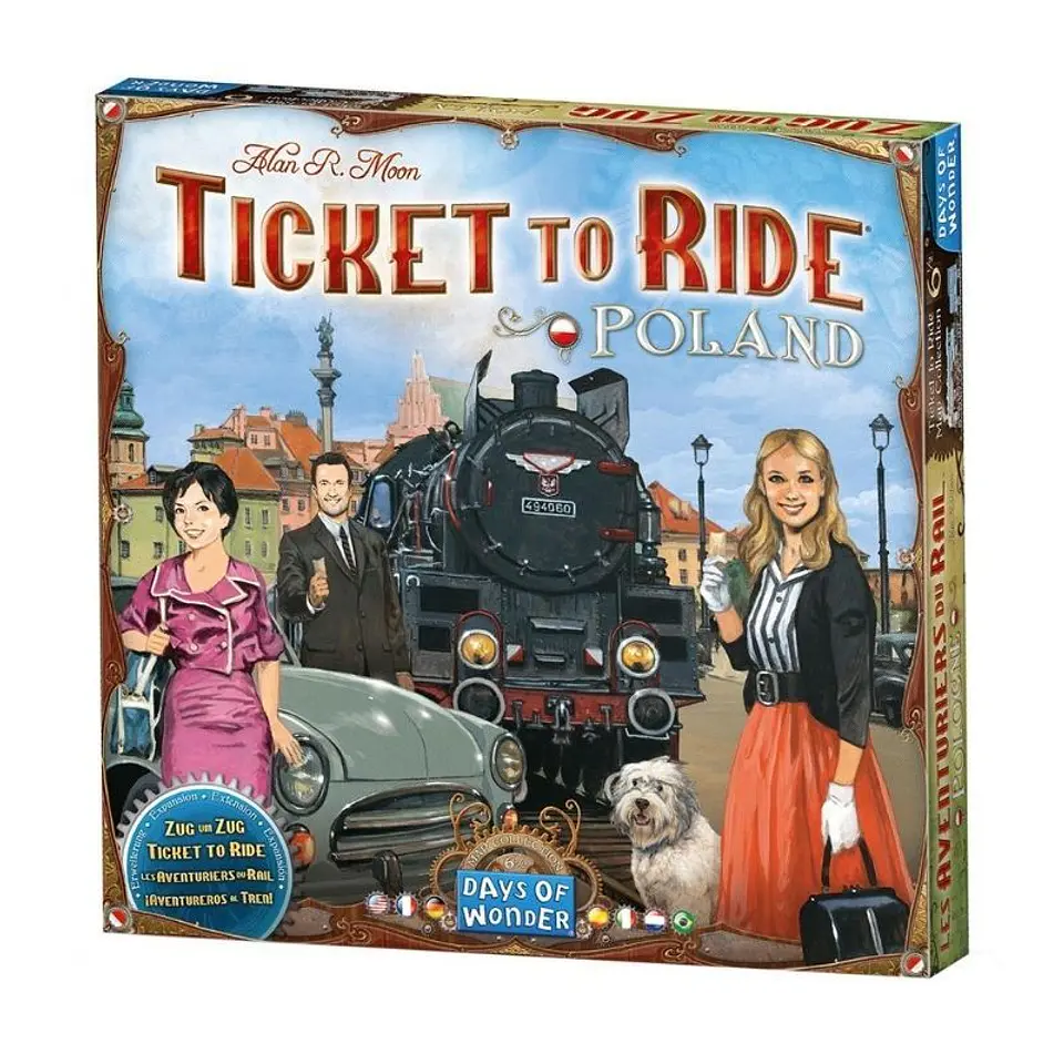 Aventureros al Tren (Ticket to Ride): Polonia (Español)  1