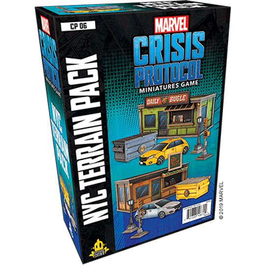 Marvel Crisis Protocol - NYC Terrain Pack 