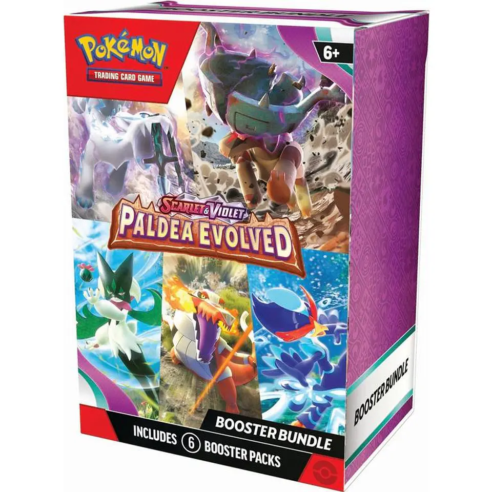 Scarlet & Violet: Paldea Evolved - Booster Bundle (Inglés)  1