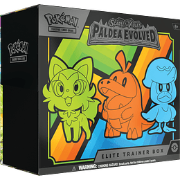 Scarlet & Violet: Paldea Evolved - Elite Trainer Box (Inglés)