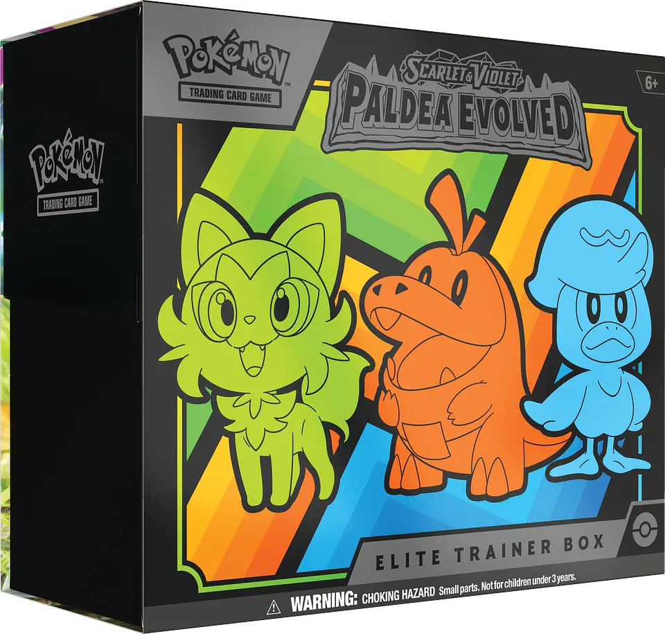 Scarlet & Violet: Paldea Evolved - Elite Trainer Box (Inglés) 1
