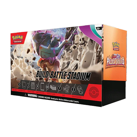 Scarlet & Violet: Paldea Evolved Build & Battle Stadium (Inglés) 