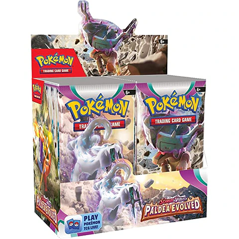 Scarlet & Violet: Paldea Evolved - Booster Box (Inglés) 