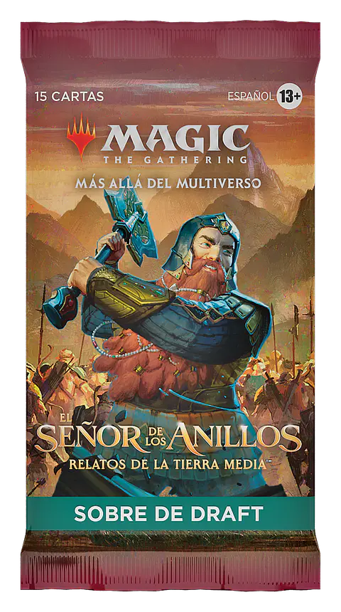 Sobre de Draft Lord of the Rings: Tales of Middle Earth (Español) 