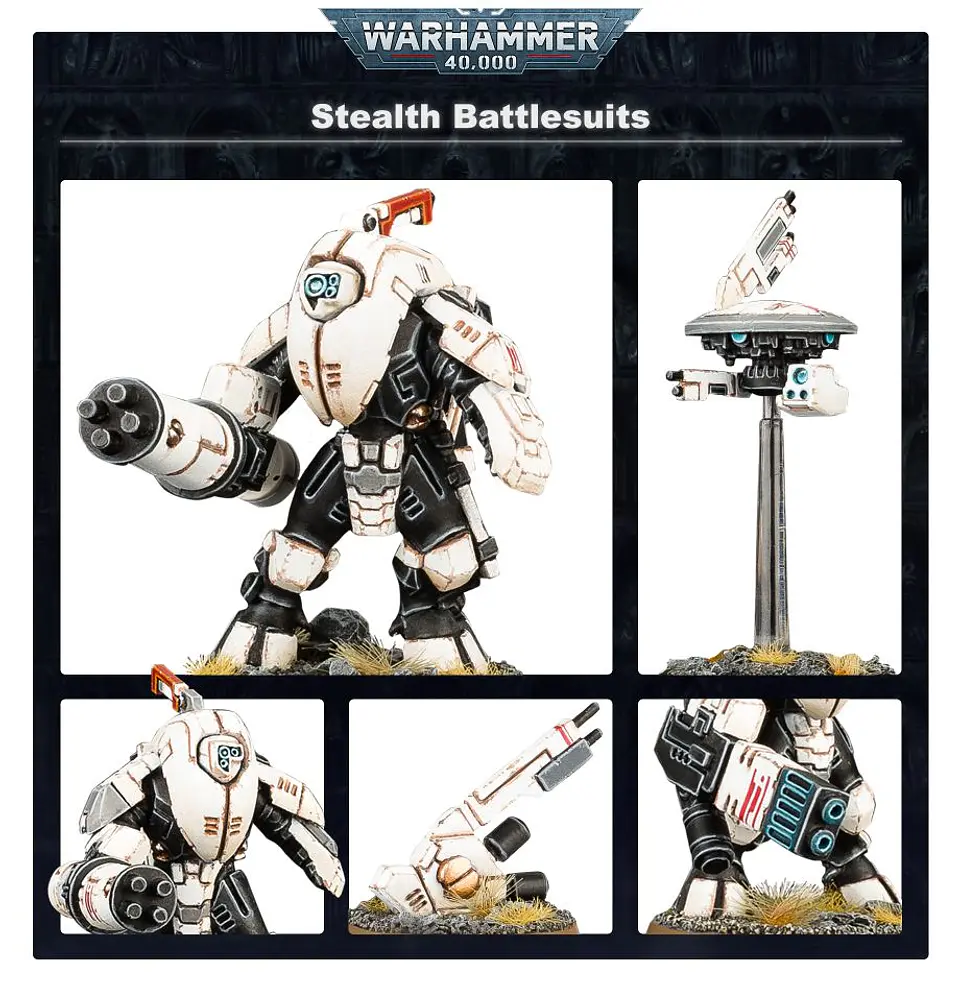 Tau Empire: Xv25 Stealth Battlesuits 2