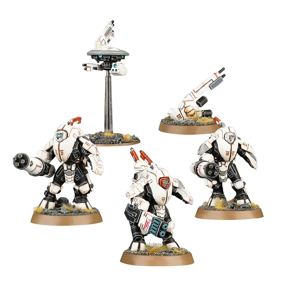 Tau Empire: Xv25 Stealth Battlesuits 3