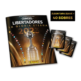 Álbum Conmebol Libertadores 2023 + 40 sobres 