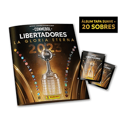 Álbum Conmebol Libertadores 2023 + 20 sobres 