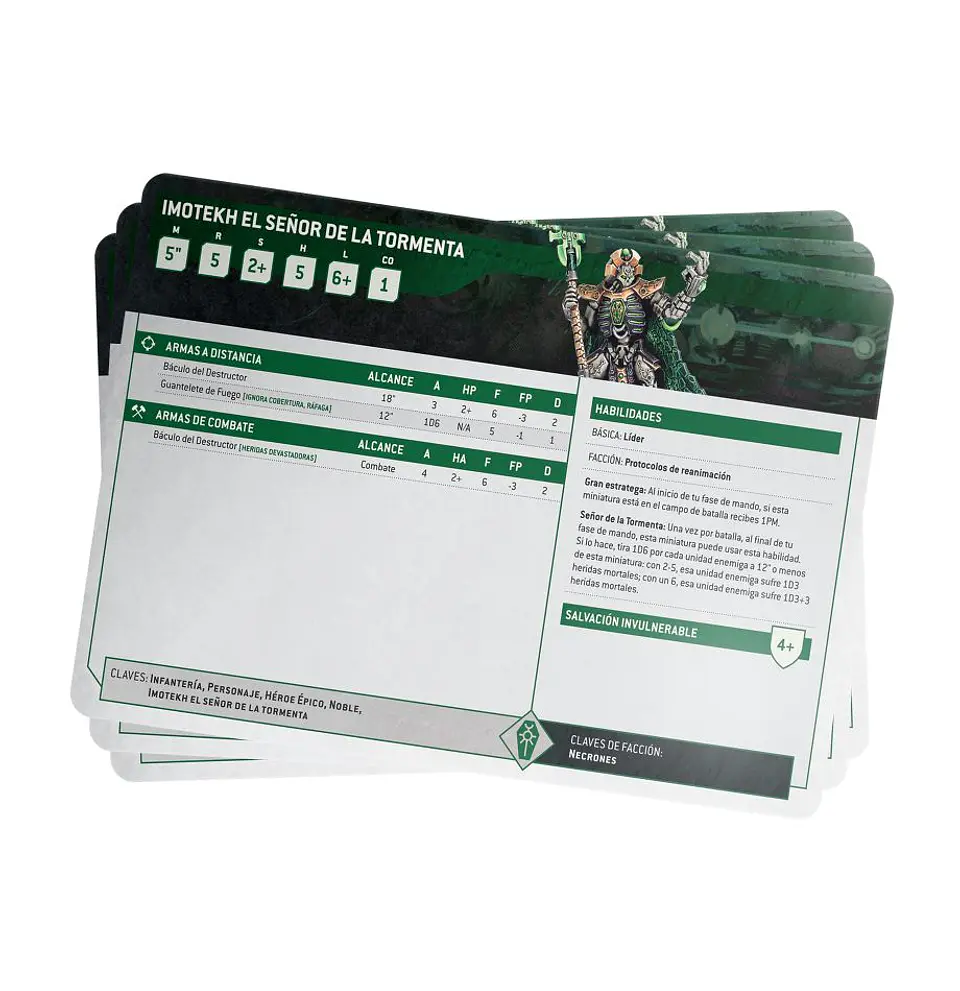 Warhammer 40K - Index: Necrons (Español)  2