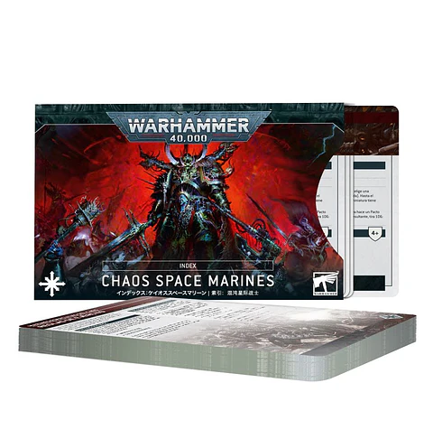 Warhammer 40K - Index: Chaos Space Marines (Español) 