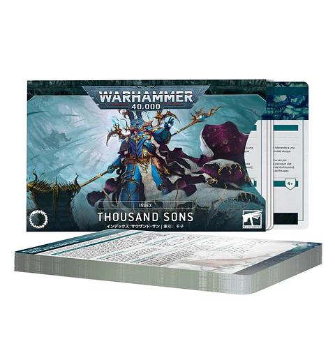 Warhammer 40K - Index: Thousand Sons (Español) 