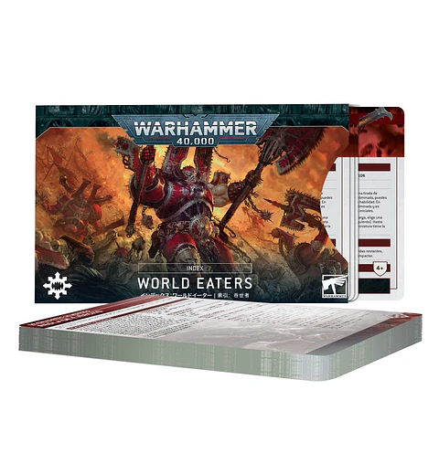 Warhammer 40K - Index: World Eaters (Español) 
