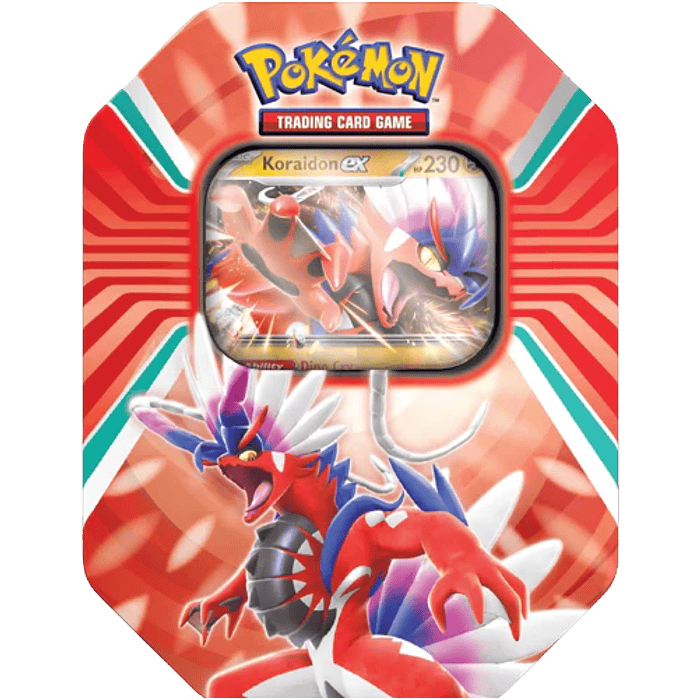 Pokémon TCG: Paldea Legends Tin - Koraidon Ex (Español) 