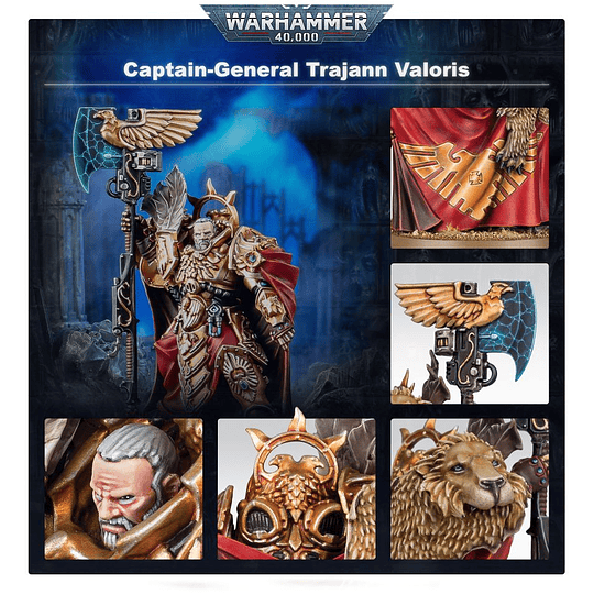 Adeptus Custodes: Captain-General Trajann Valoris