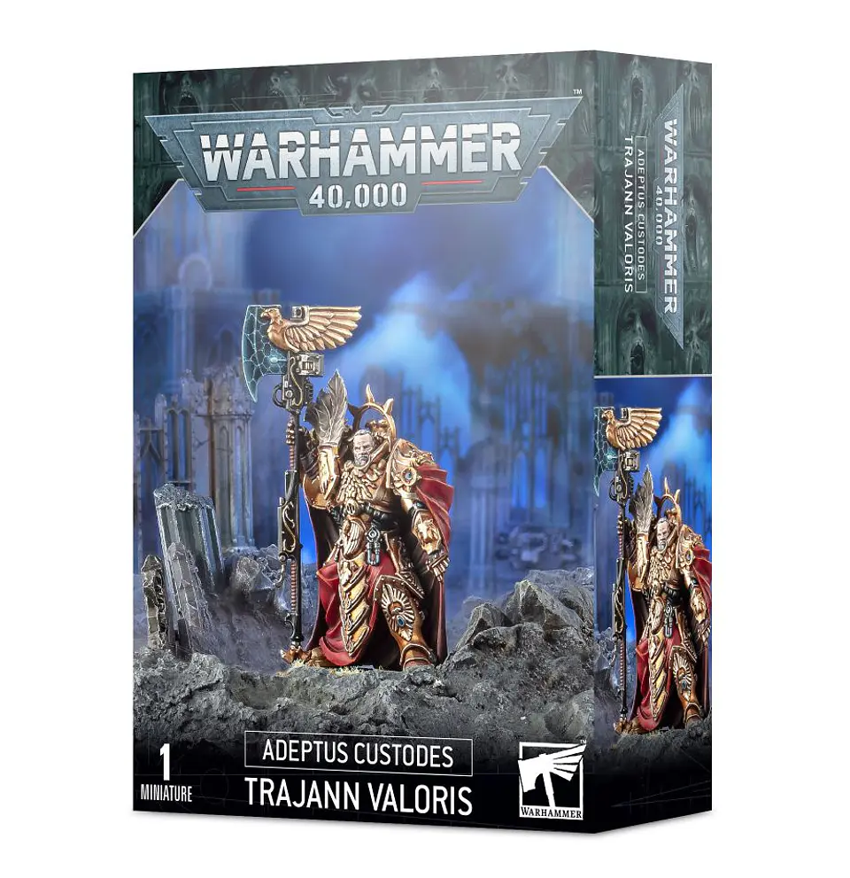 Adeptus Custodes: Captain-General Trajann Valoris 1