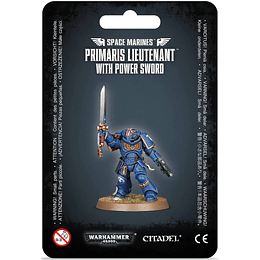 Space Marines: Primaris Lieutenant with Power Sword 