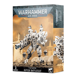 Tau Empire: Riptide Battlesuit - Exoarmadura Cataclismo