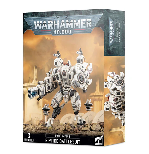 Tau Empire: Riptide Battlesuit - Exoarmadura Cataclismo