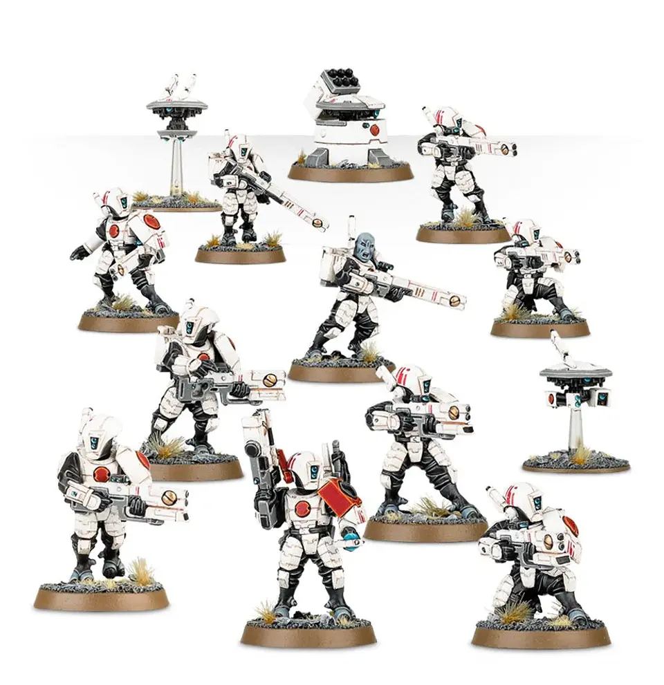 T'au Empire: Fire Warriors - Guerreros Del Fuego 2