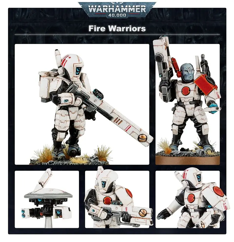 T'au Empire: Fire Warriors - Guerreros Del Fuego 8