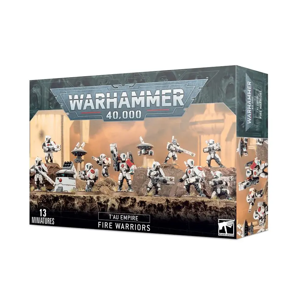 T'au Empire: Fire Warriors - Guerreros Del Fuego 1