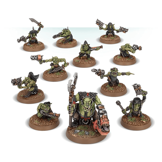 Orks: Runtherd and Gretchin - Kaporal y Gretchinz