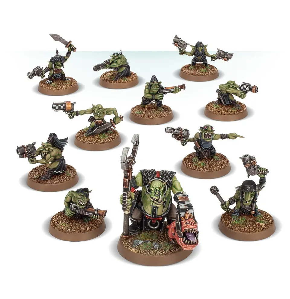 Orks: Runtherd and Gretchin - Kaporal y Gretchinz 2