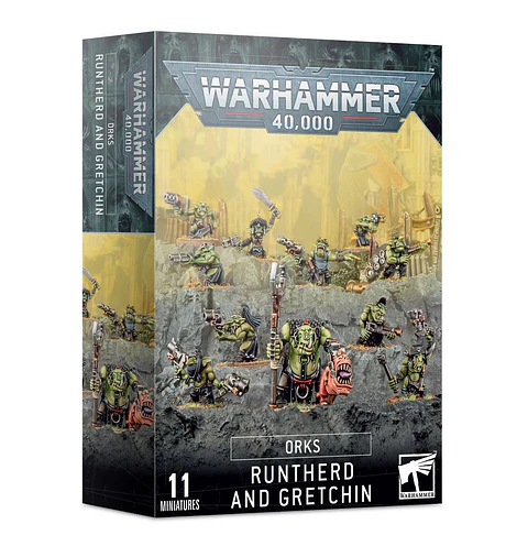 Orks: Runtherd and Gretchin - Kaporal y Gretchinz