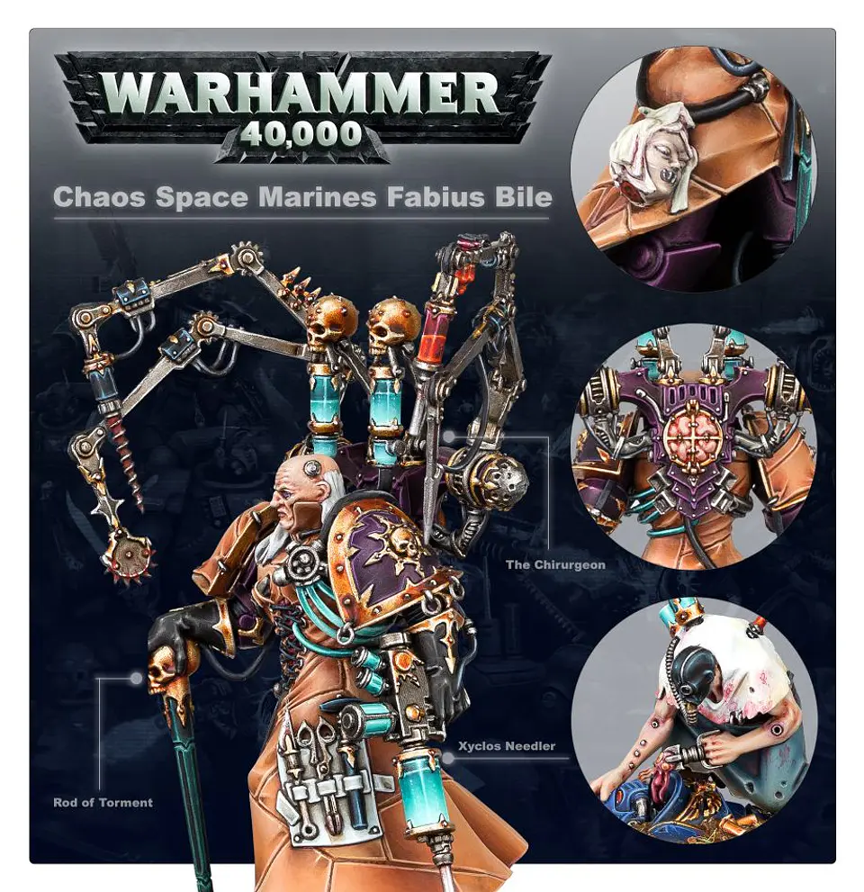 Chaos Space Marines: Fabius Bile 5