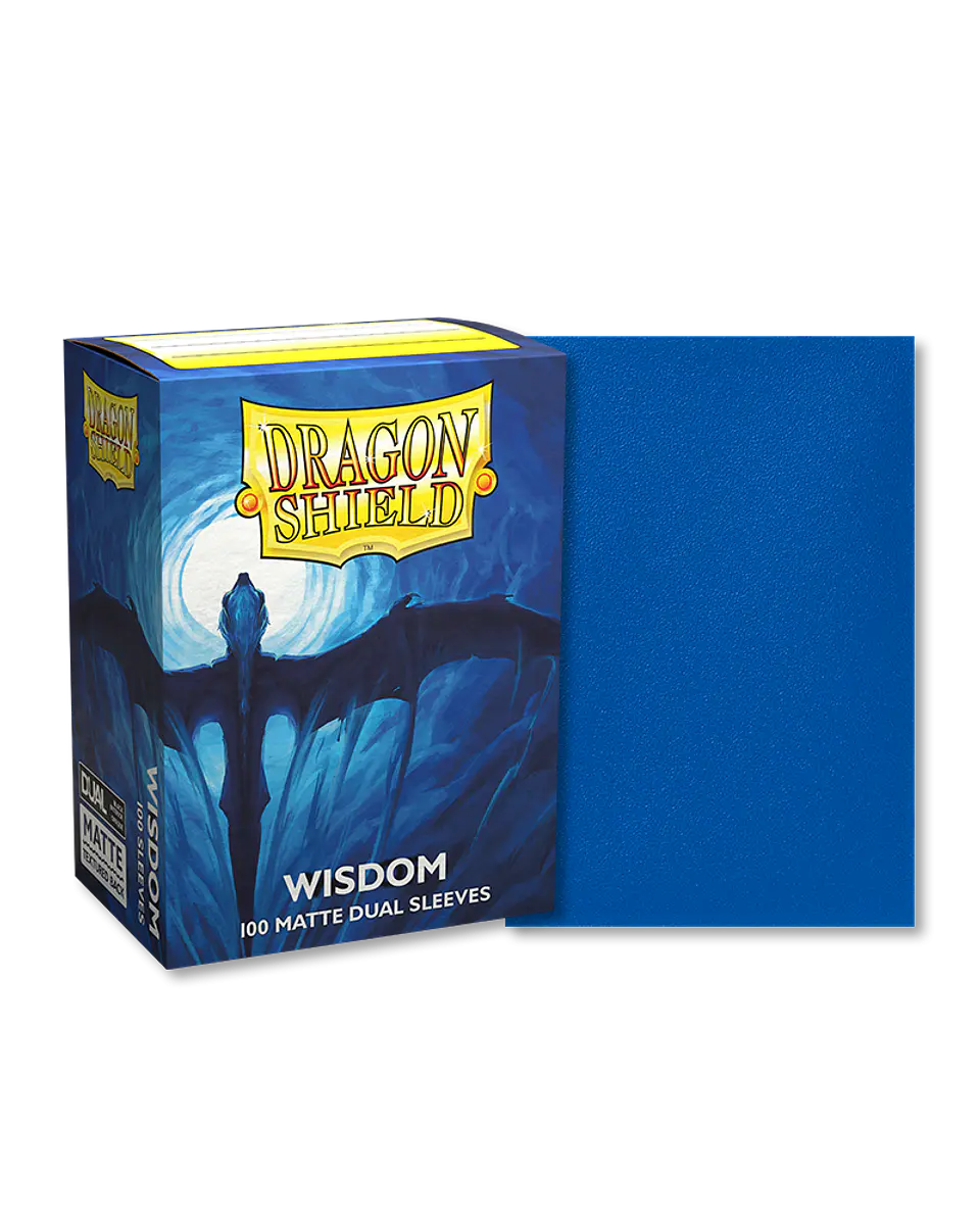 Protectores Dragon Shield Matte Dual - Wisdom (x100)  1