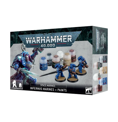 Space Marines: Infernus Marines + Pinturas 