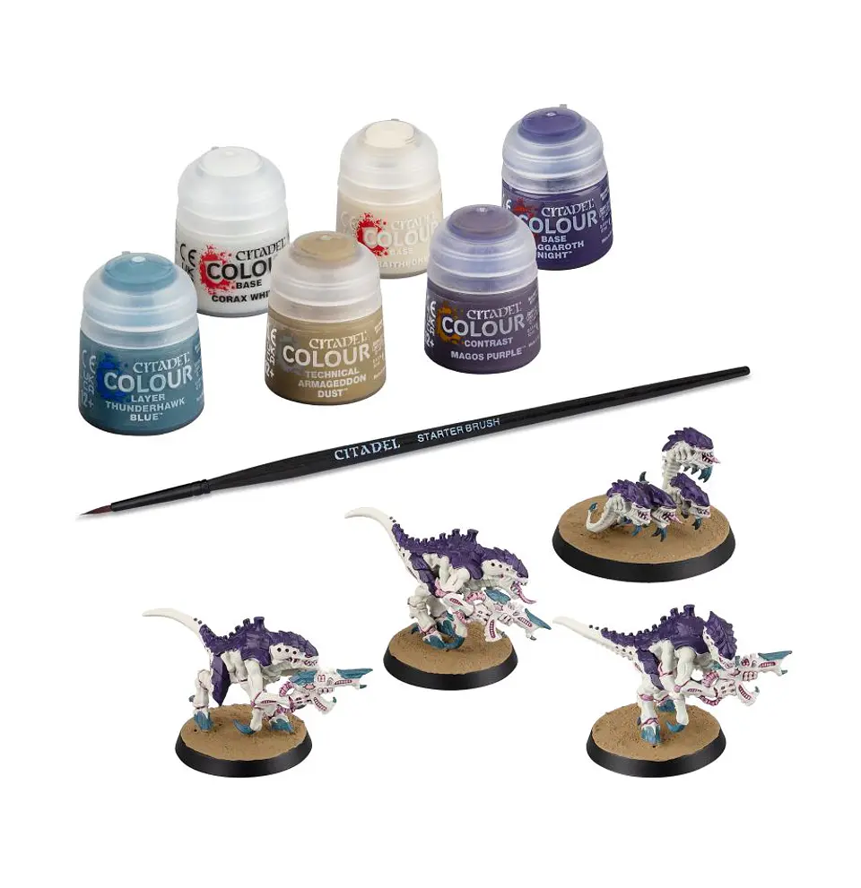 Tyranids: Termagants and Ripper Swarm + Pinturas 2