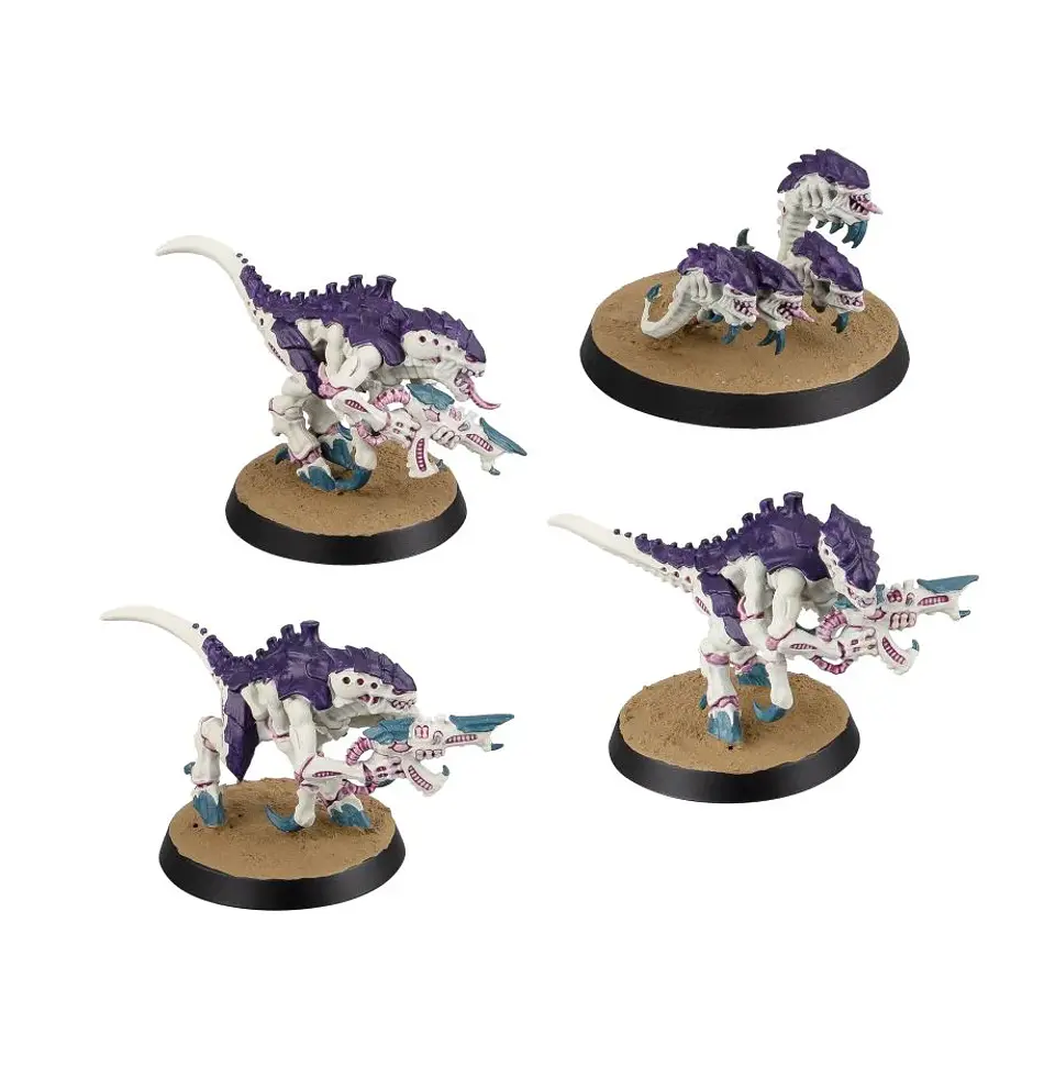 Tyranids: Termagants and Ripper Swarm + Pinturas 4