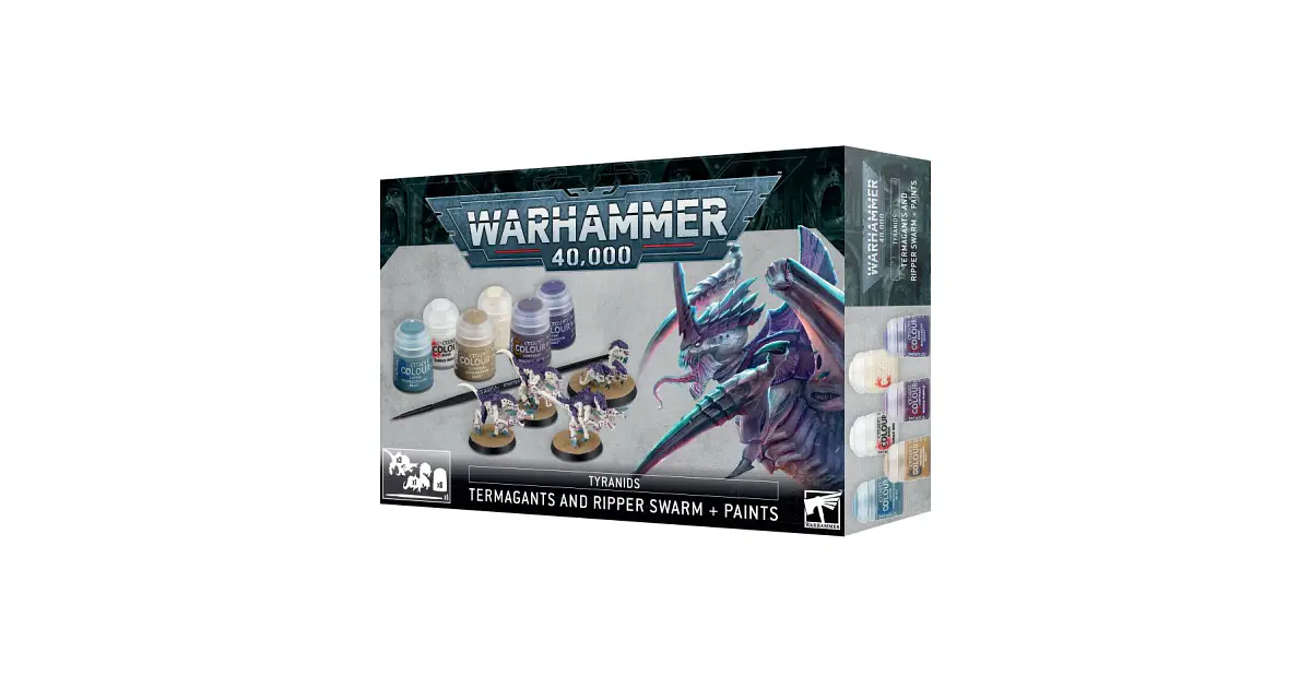 Tyranids: Termagants and Ripper Swarm + Pinturas
