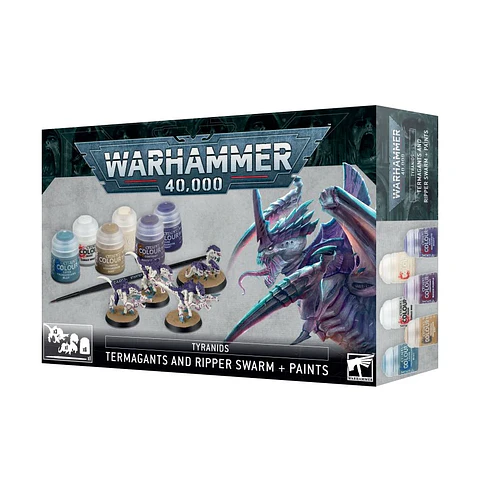 Tyranids: Termagants and Ripper Swarm + Pinturas