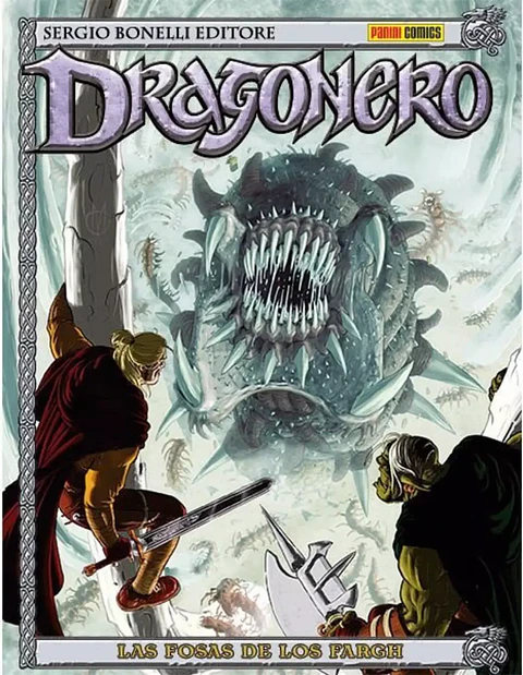Dragonero N°10: Las Fosas de los Fargh (Rústica en blanco y negro)