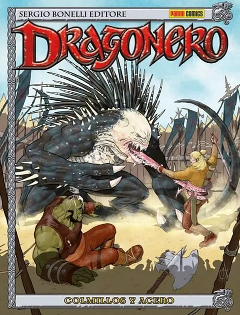Dragonero N°06: Colmillos y Acero (Rústica en blanco y negro)