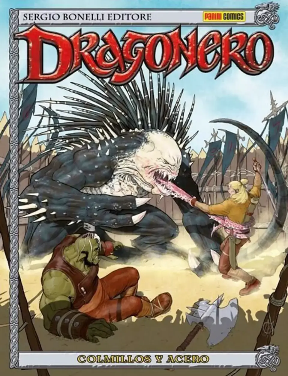 Dragonero N°06: Colmillos y Acero (Rústica en blanco y negro) 1