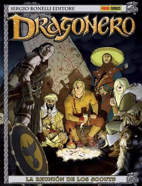 Dragonero N°05: La reunión de los Scouts (Rústica en blanco y negro)