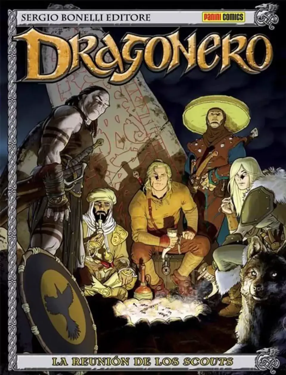 Dragonero N°05: La reunión de los Scouts (Rústica en blanco y negro) 1
